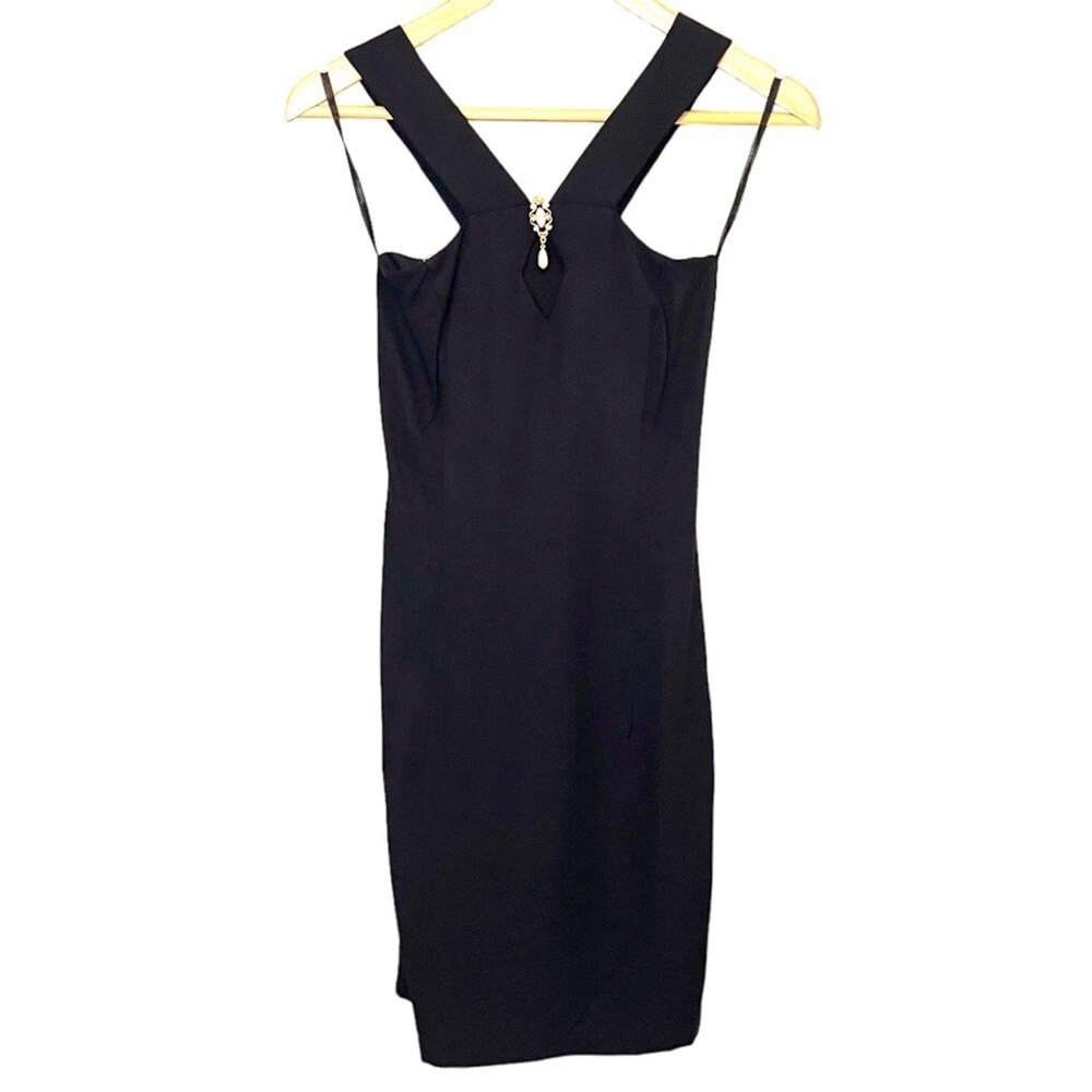 Gunne Sax 80s Black Shift,6, Cocktail Evening Dress